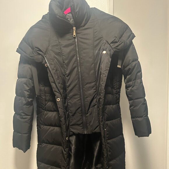 Tahari Hooded Down Coat - Picture 2 of 4